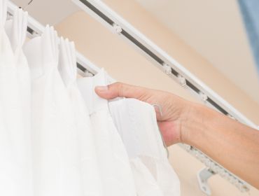 Curtain installation