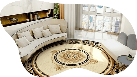 Best round carpet Dubai