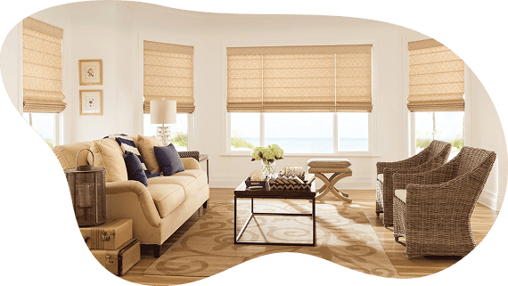 Roman blinds for bedroom Dubai
