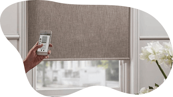 motorized blinds for office Dubai