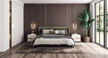 Custom bedroom carpet