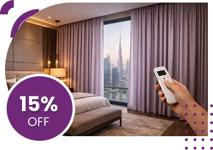 Buy Best Electric Curtains Online for bedroom