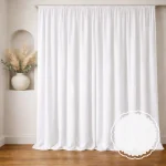 Pure Ivory Drapes