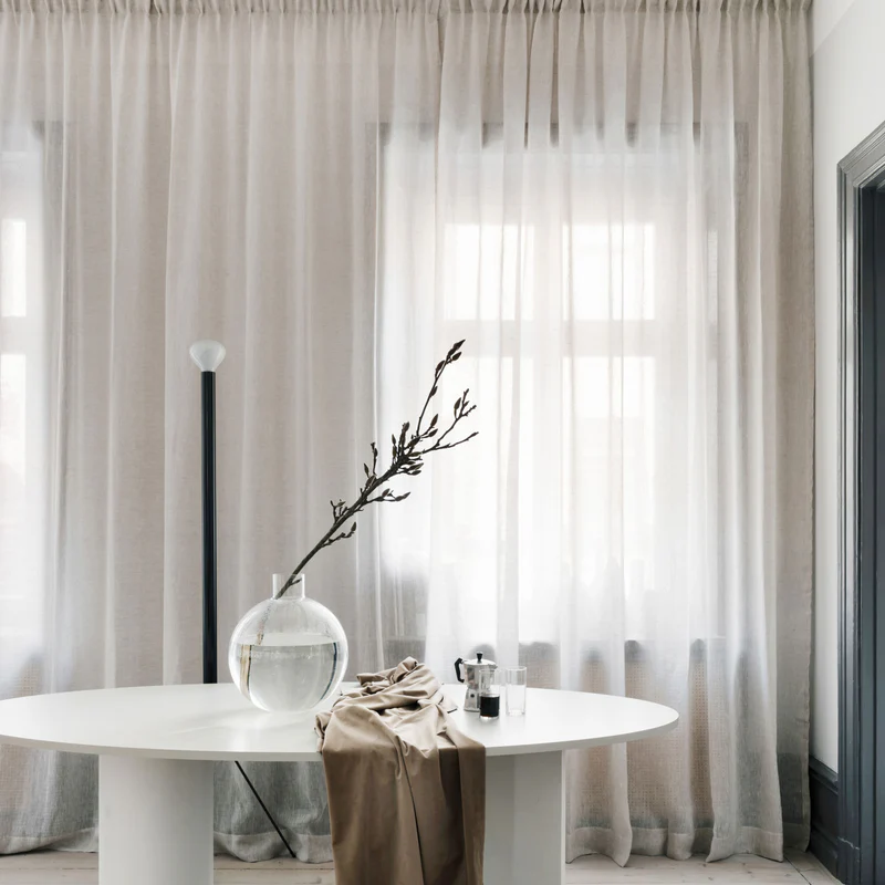Sheer Linen Curtains