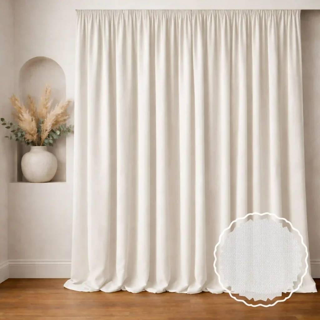 White Whisper Curtains