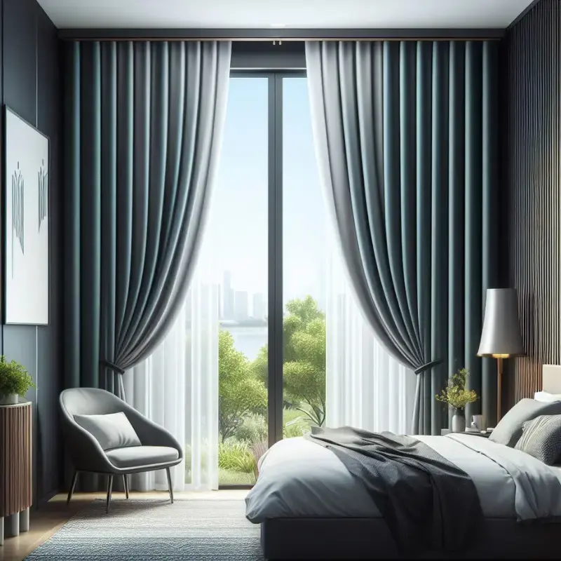 noise cancelling window-curtains