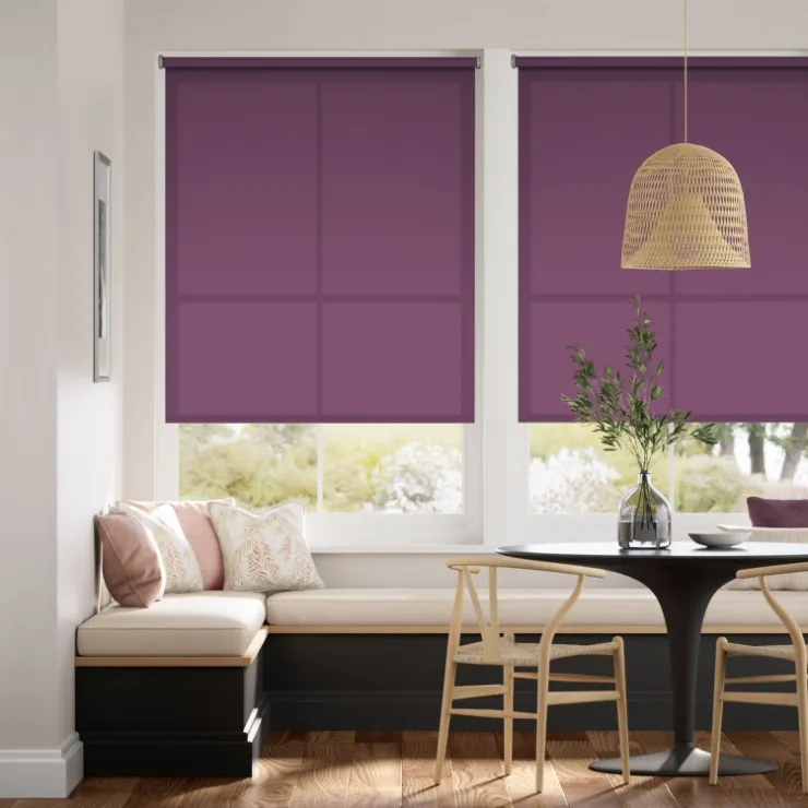 Avalon Berry Roller Blind