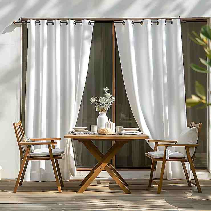 waterproof outdoor curtain dubai