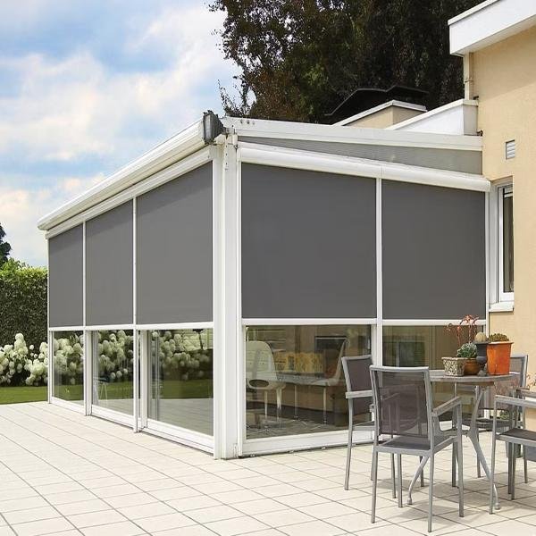 Balcony WaterProof Electric-Outdoor-Roller-Blind