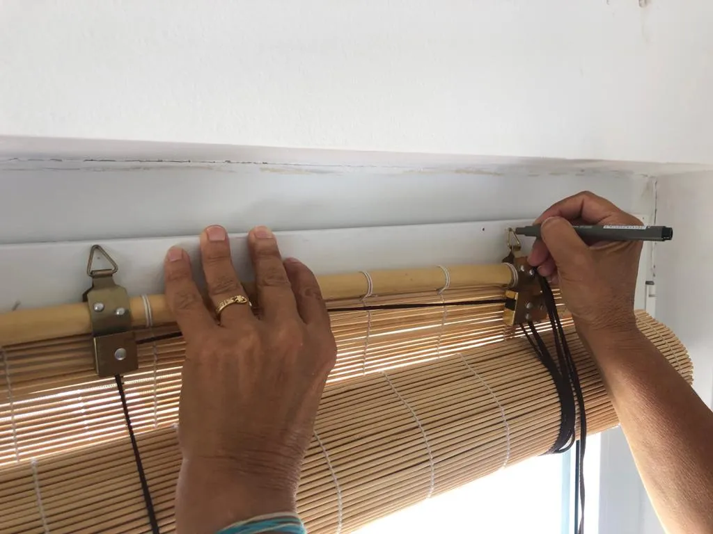 Bamboo Blinds installation dubai