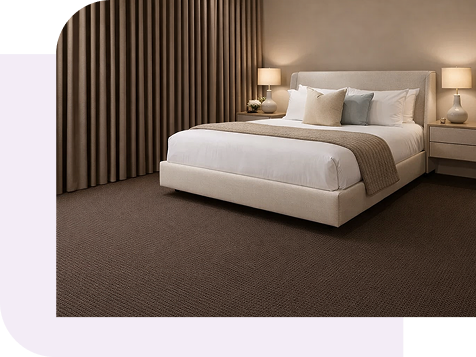 brown sisal broadloom carpet