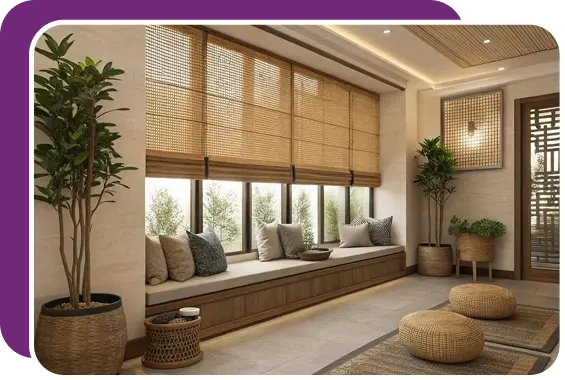 Buy No.1 Customized Bamboo Shutters