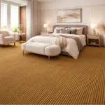 striped textured carpet