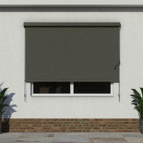 Grey Outdoor Blinds