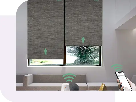 Motorized Blinds Dubai Buy No.1 Remote Control Blinds UAE