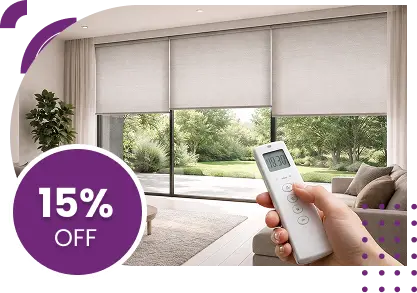 Shop Luxury Motorized Blinds in Dubai - No.1 Blinds Supplier