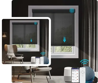 Shop Luxury Motorized Blinds in Dubai - No.1 Blinds Supplier