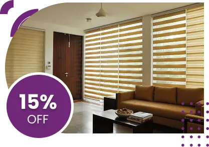 Shop Modern Zebra Blinds Dubai At 15% OFF