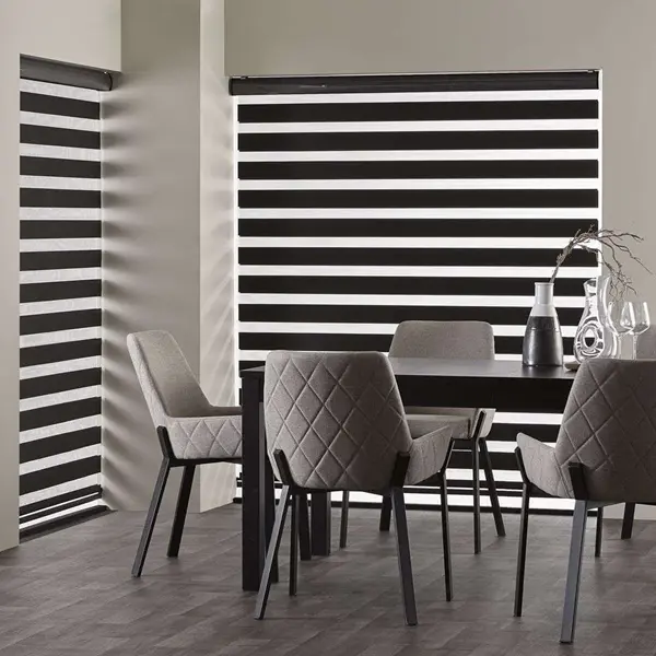 Transition Day & Night Luxury zebra blinds