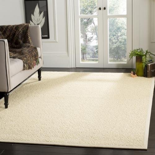 Natural Fiber Creme Area Rug