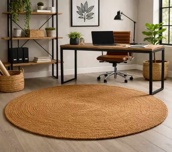 Office round carpet