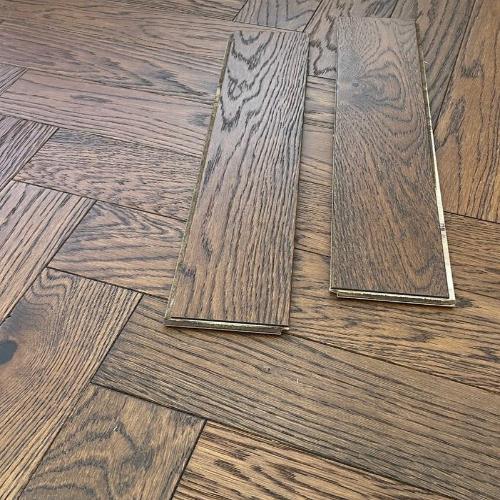 Brushed or textured Parquet Floor