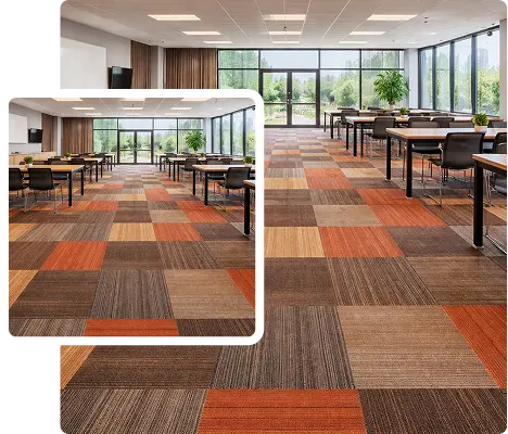 Urban Myth tufted loop pile carpet tiles