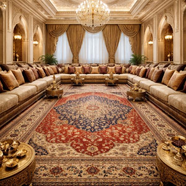 arabic majlis turkish carpet