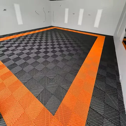Rubber Garage flooring