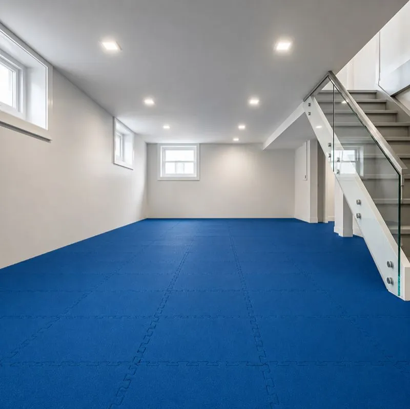 (Rubber Tile Lock Blue 20mm ) ZS