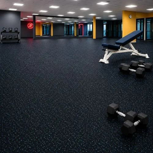 ( gym mat EPDM rubber blue black ) ZS