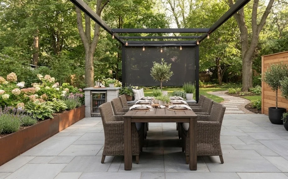 Build an Outdoor Dining Zone