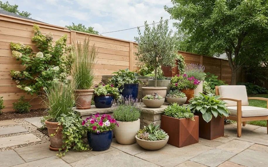 Create a Container Garden Corner