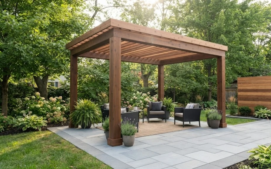 Install a Pergola