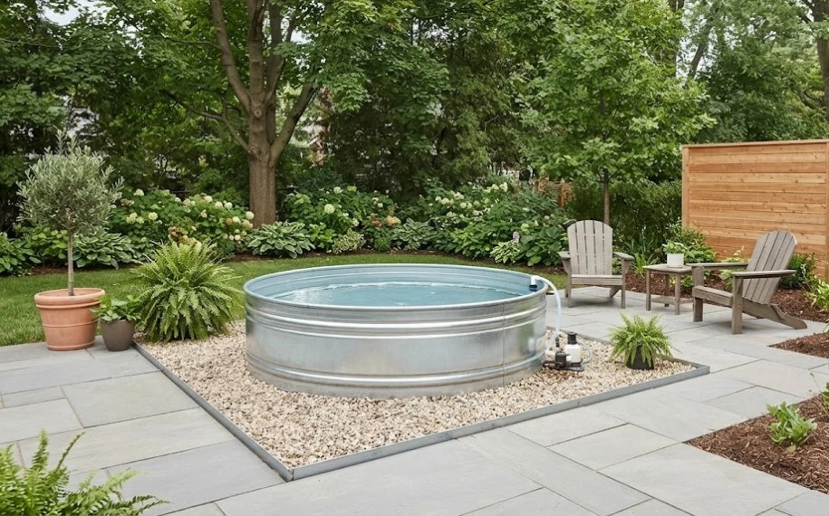 Set Up a Stock Tank Pool