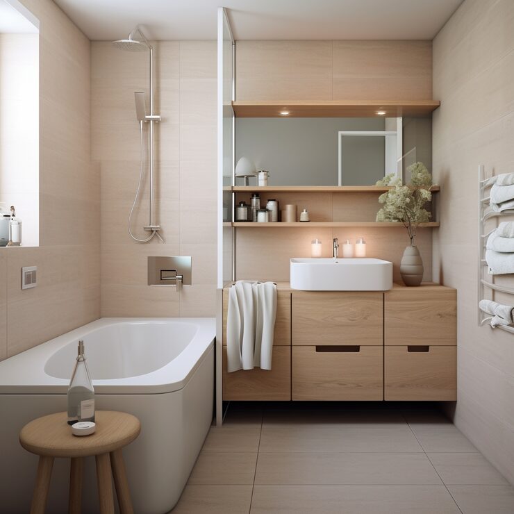bathroom-with-modern-style-decor