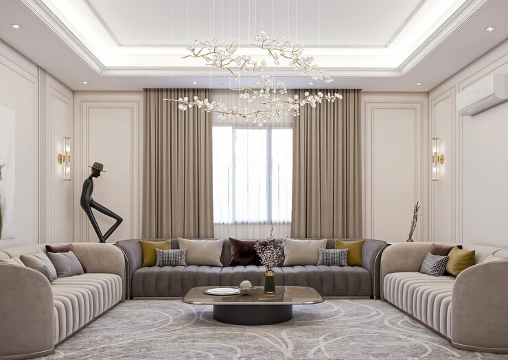 classic living room-interior-design