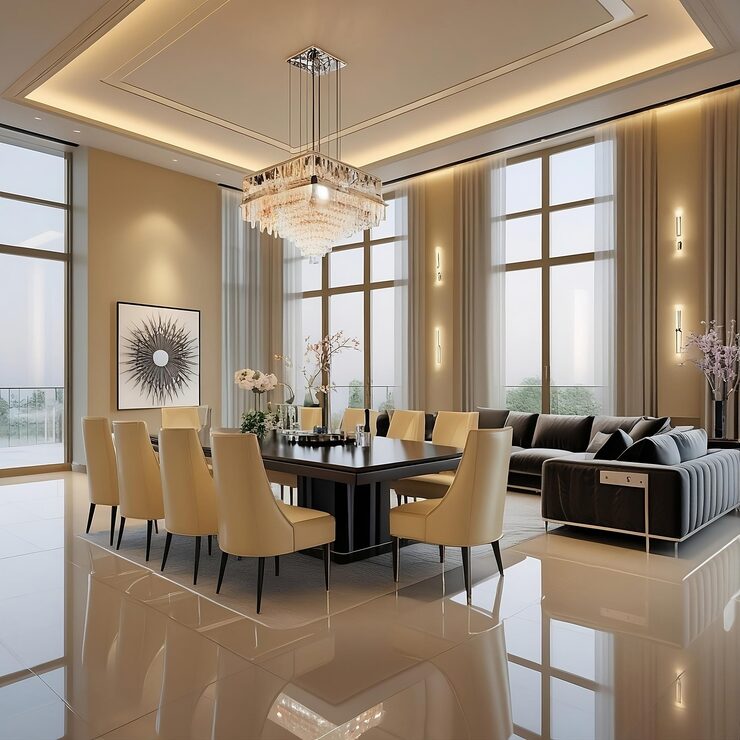 modern-dining-room-living-room-with-luxury-decor